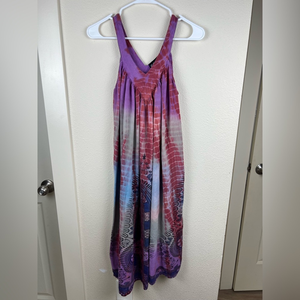 Y2K Hippie Boho Sol Festival Dress